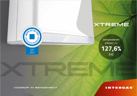 Foto : Intergas Xtreme - als enige de beste uit de test